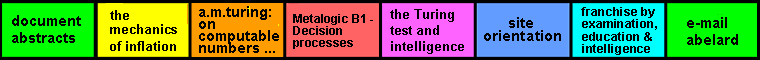 navigation bar ( eight equal segments) on 'computing machinery and intelligence - a.m. turing, 1950' page